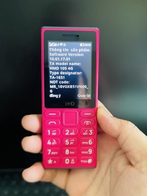 Nokia cục gạch 4G như mới, k có sạc. Mua bán Điện thoại tại Quận Bắc Từ Liêm Hà Nội được đăng bởi Khắc Điệp Đỗ