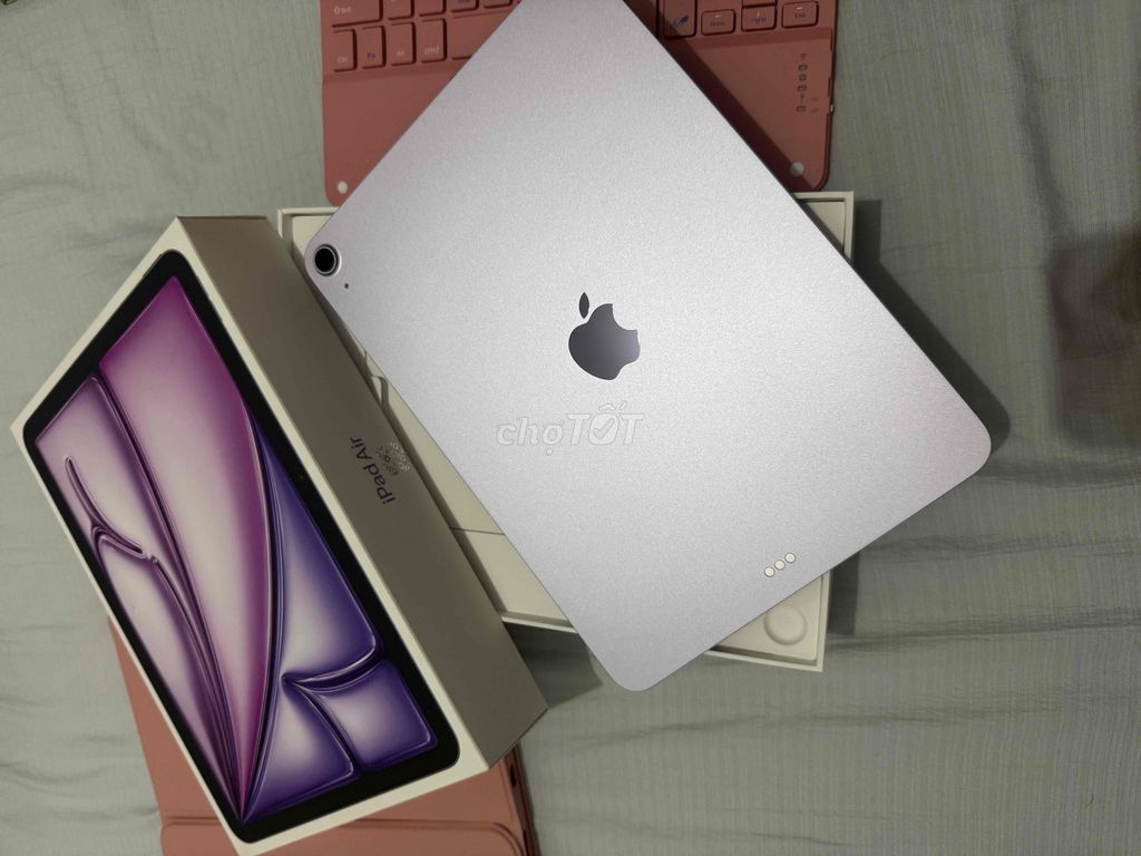 iPad Air M4 Tím 14 lần sạc kèm phụ kiện ib deal. Mua bán Máy tính bảng tại Huyện Bình Chánh Tp Hồ Chí Minh được đăng bởi Vũ Phương Uyên Trịnh hình 1
