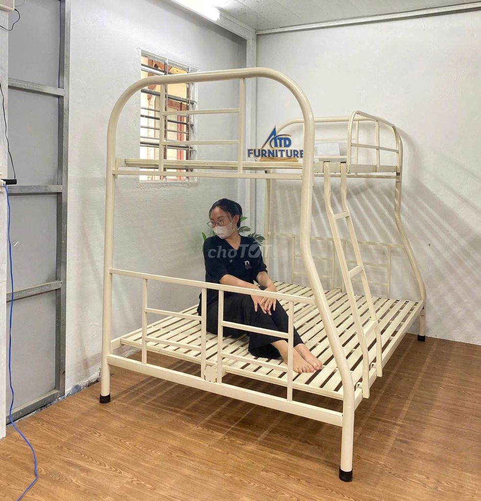 Giường tầng]Giường tầng]Giường tầng]Giường tầng]. Mua bán Giường, chăn ga gối nệm tại Thành phố Tân An Long An được đăng bởi Xưởng Nội Thất Sài Gòn  hình 1