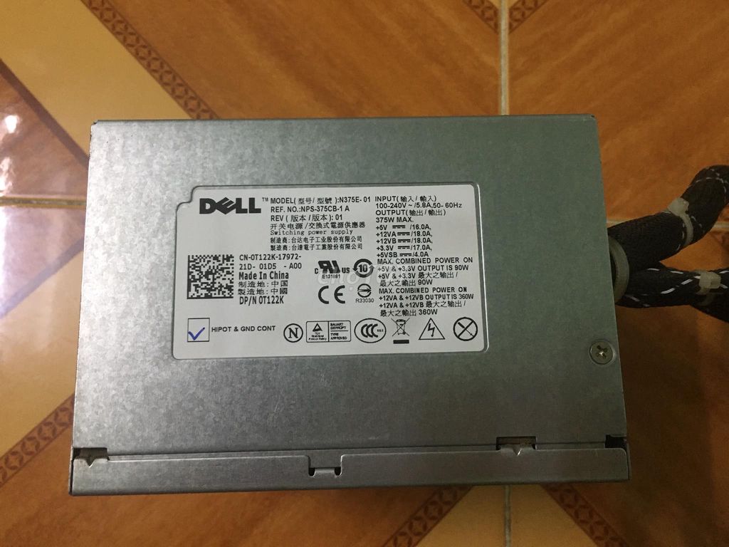 Nguồn máy trạm DELL poweredge T310 chạy tốt