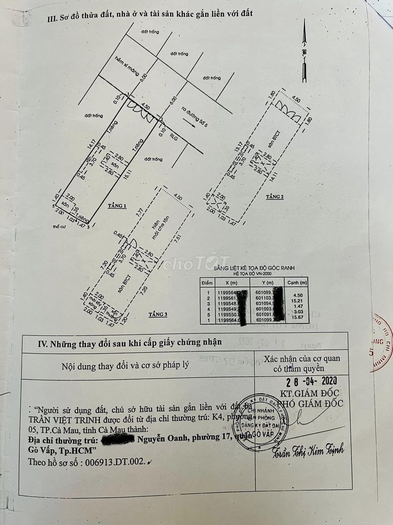 Nhà bán,3tầng,4.5x16m,hẻm 6m,nguyễn oanh,p.17,gò vấp,giá:5,5t