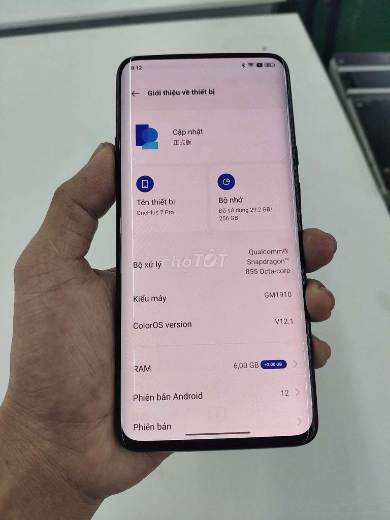 OnePlus 7 Pro 256GB Xanh. Mua bán Điện thoại tại Thành phố Thủ Đức Tp Hồ Chí Minh được đăng bởi hoàng thạch hình 1