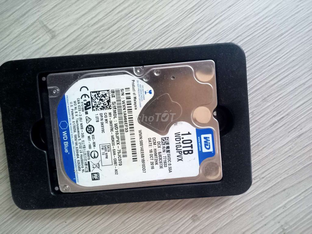 Ổ cứng 1TB WD . Mua bán Linh kiện (RAM, Card...) tại Quận Tân Bình Tp Hồ Chí Minh được đăng bởi Tuan Bui hình 1