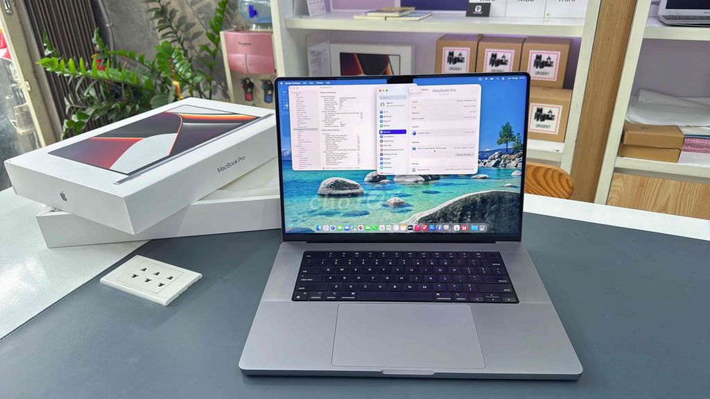 Macbook Pro 16inch M1 Max 32GPU/32GB/1TB Fullbox. Mua bán Laptop tại Quận Thanh Khê Đà Nẵng được đăng bởi Tín Phát Apple hình 1