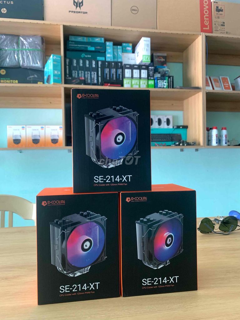 Tản nhiệt khí ID-Cooling SE-214-XT Đen. Mua bán Phụ kiện (Màn hình, Chuột...) tại Thành phố Quảng Ngãi Quảng Ngãi được đăng bởi Máy Tính Thế Nhân hình 1