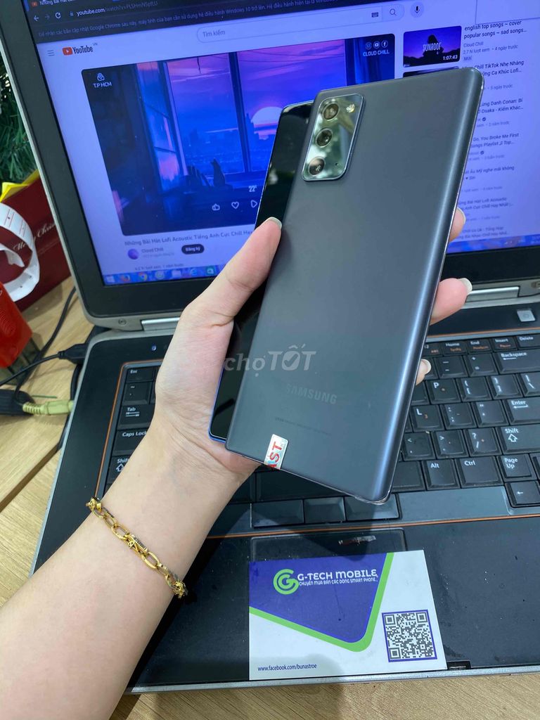 Tính năng mượt SS Note 20 5G  siu đẹp cóngggg