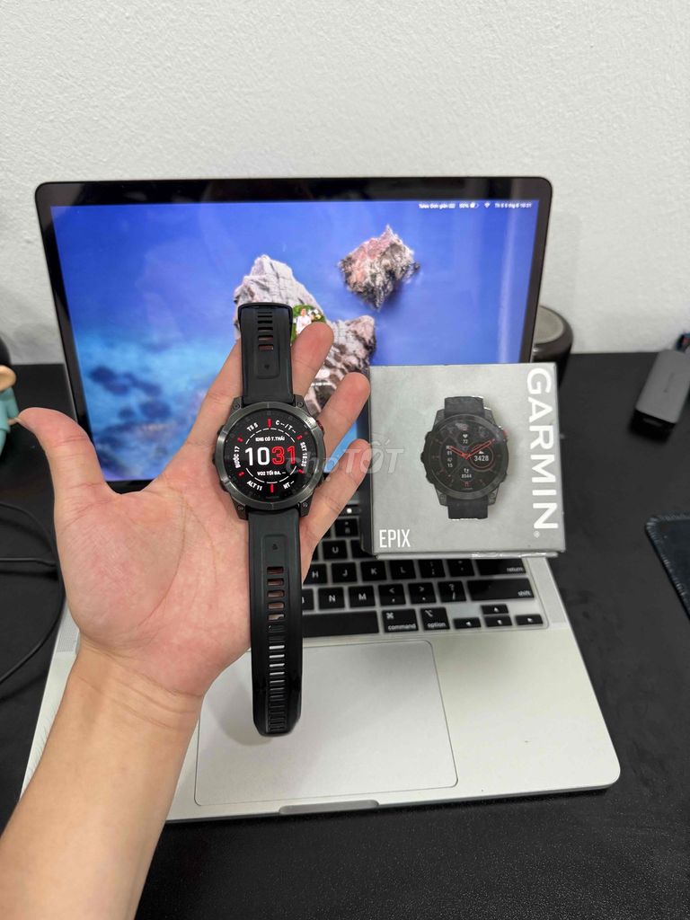 Garmin Epix Gen2 Sapphire Titan. Mua bán Thiết bị đeo thông minh tại Quận Thanh Xuân Hà Nội được đăng bởi Mạnh Garmin hình 1