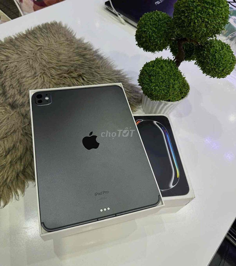 ipad pro M4 13inch xám 256gb 5g pin 99 bht8/2026. Mua bán Máy tính bảng tại Quận 3 Tp Hồ Chí Minh được đăng bởi Nam Á Mobile hình 1