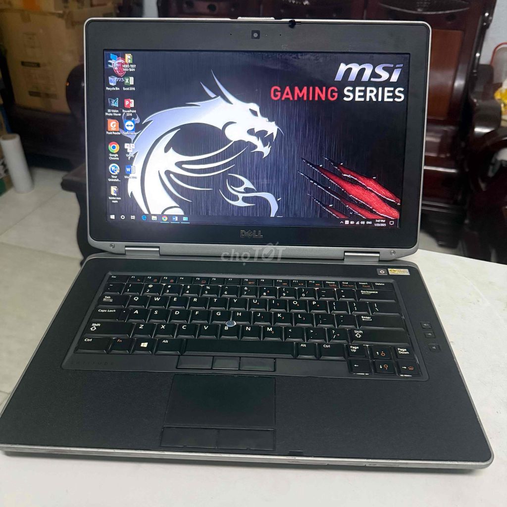 Laptop Dell Gaming i7 8GB SSD Xịn BH 12/2025