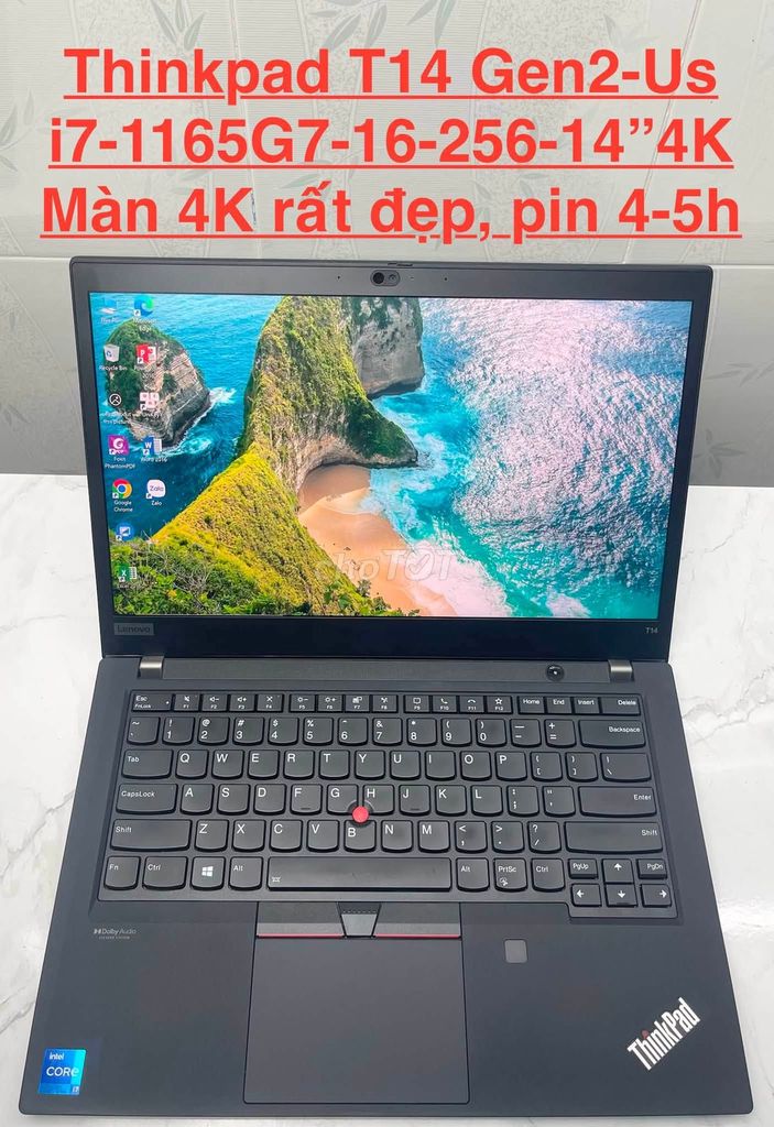 Lenovo ThinkPad T14 Gen 2 i7-1165G7 14 inch 16GB/256GB Like New. Mua bán Laptop tại Quận Gò Vấp Tp Hồ Chí Minh được đăng bởi Hội Đồ Điện Tử hình 1