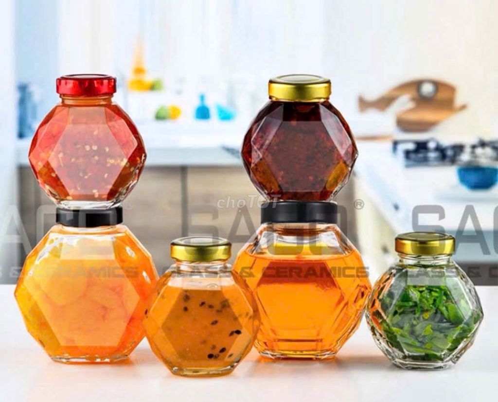 Hũ thủy tinh Kim cương. Mua bán Dụng cụ nhà bếp tại Huyện Đức Hòa Long An được đăng bởi Hà Thị Nhu Hoa hình 1
