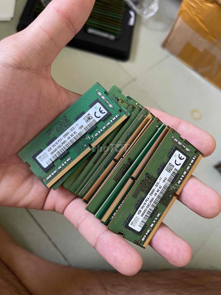 RAm Laptop DdR4 4gb bus 2666, 2400 chính hãng 99%