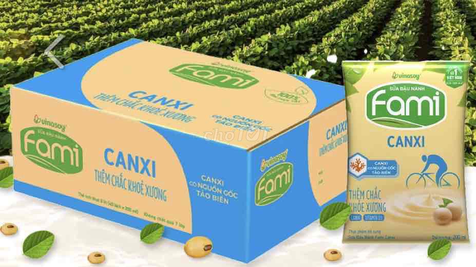 Sữa đậu nành Fami Nguyên chất. Mua bán Đồ ăn, thực phẩm và các loại khác tại Huyện Gò Dầu Tây Ninh được đăng bởi Yuka hình 1