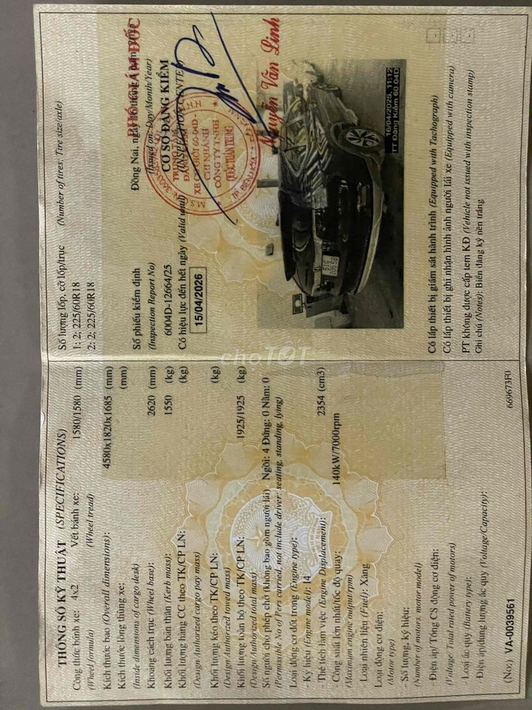 Đi định cư bán CRV 2016 AT-TG. Mua bán Ô tô tại Quận Tân Bình Tp Hồ Chí Minh được đăng bởi Trương Quang Thịnh hình 7