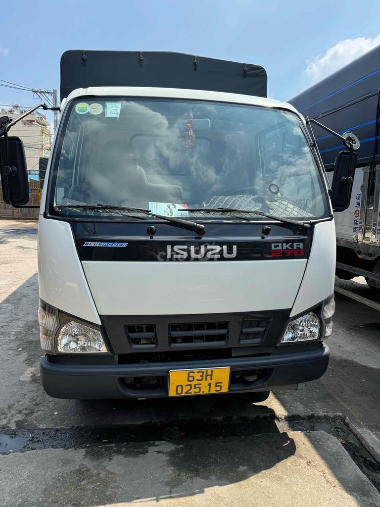 CẦN BÁN ISUZU QKR270 2022 TẢI 2T9 DÀI 4M3 KÈO BẠT