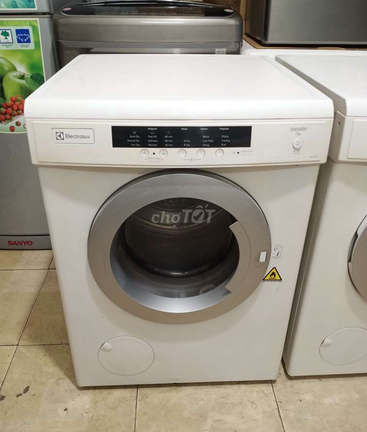 Sấy electrolux 7.5kg zin sài tốt có BH bao ship