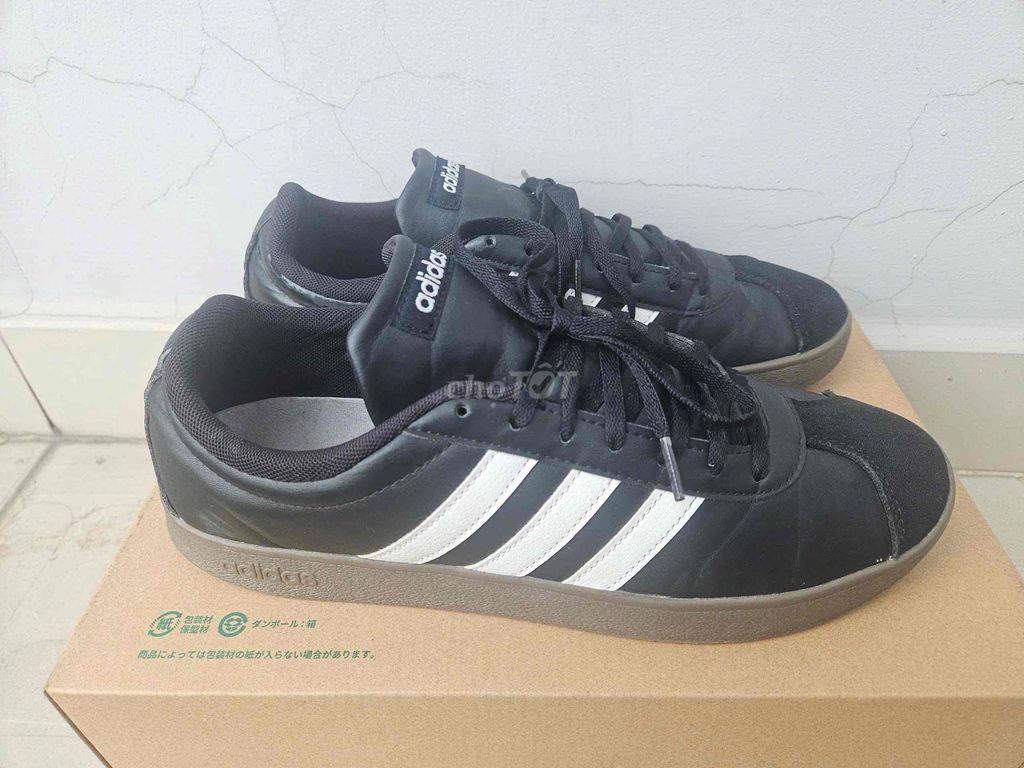 Giày 2Hand Adidas VL Court Base Core Black 43