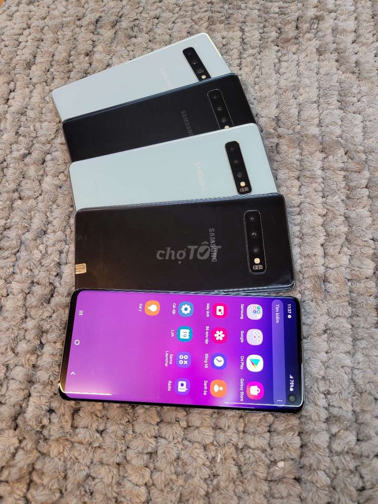 Galaxy S10 MÁY HÀN SẴN 2 MÀU TRẮNG &ĐEN SD 2SIM