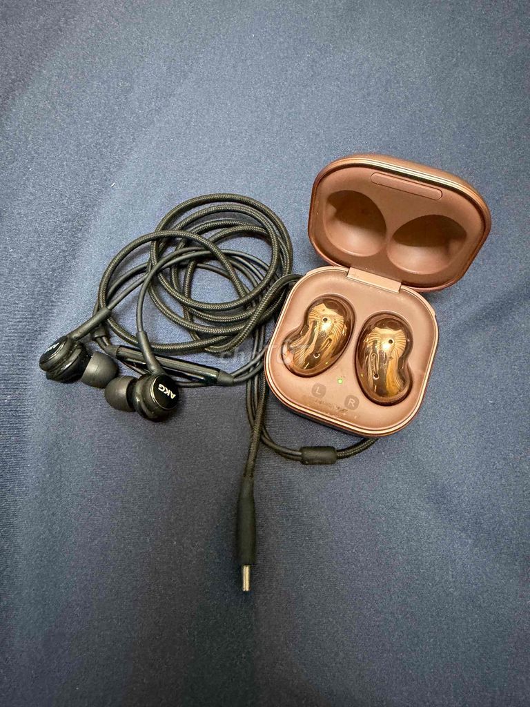 Tai nghe Samsung Buds Live + dây ECo-AKG. Mua bán Tivi, Âm thanh tại Thành phố Cà Mau Cà Mau được đăng bởi Hòa Lê hình 1
