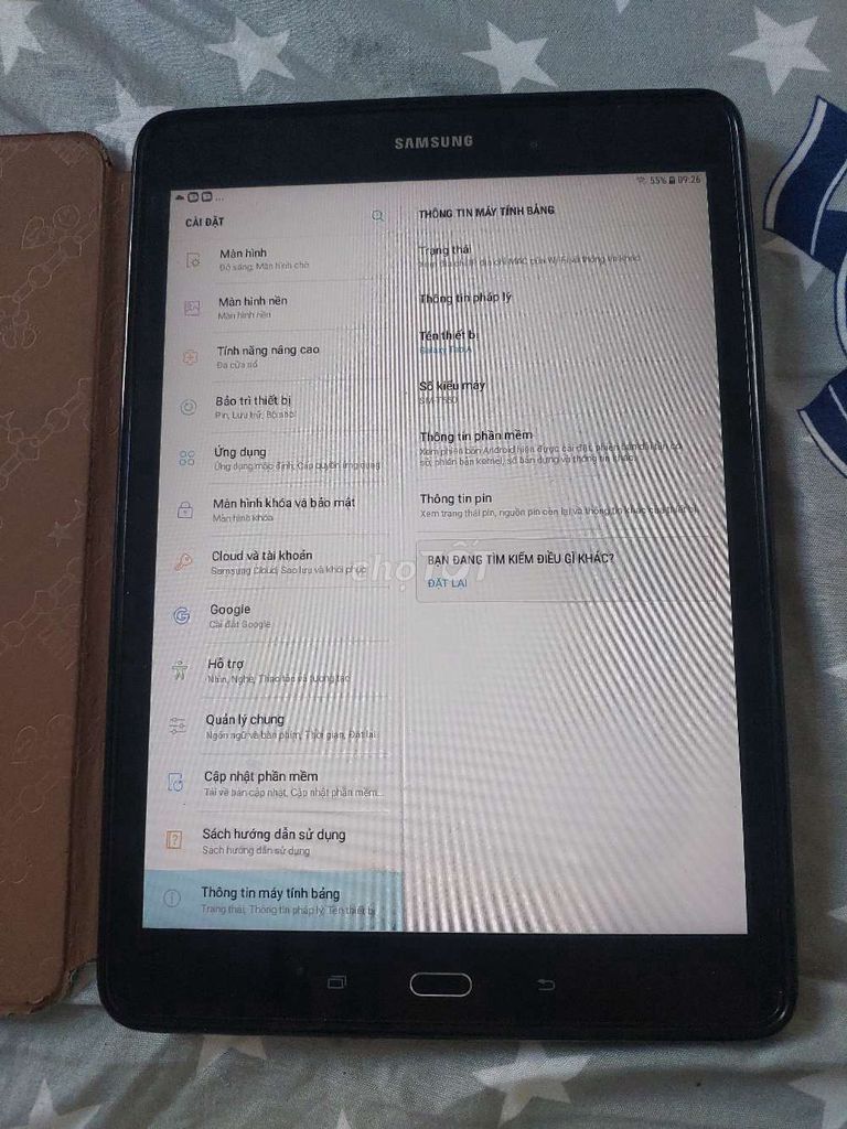 Samsung Galaxy Tab A Đen. Mua bán Máy tính bảng tại Quận Bình Tân Tp Hồ Chí Minh được đăng bởi Đồ tùm lum hình 1