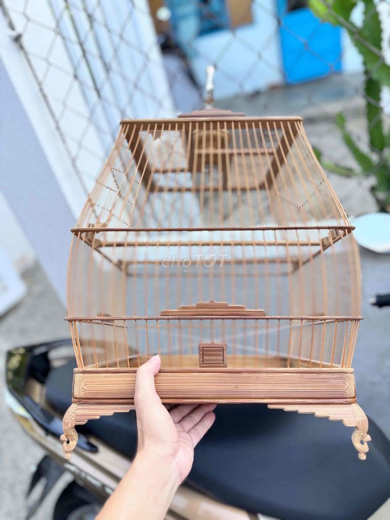 Lồng chim tre màu nâu không hư hỏng. Mua bán Phụ kiện, Thức ăn, Dịch vụ tại Quận Liên Chiểu Đà Nẵng được đăng bởi Minh Toànn hình 1