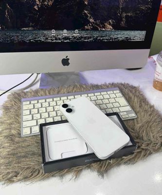 iphone 16-256 trắng vn/a pin90 zin áp suất