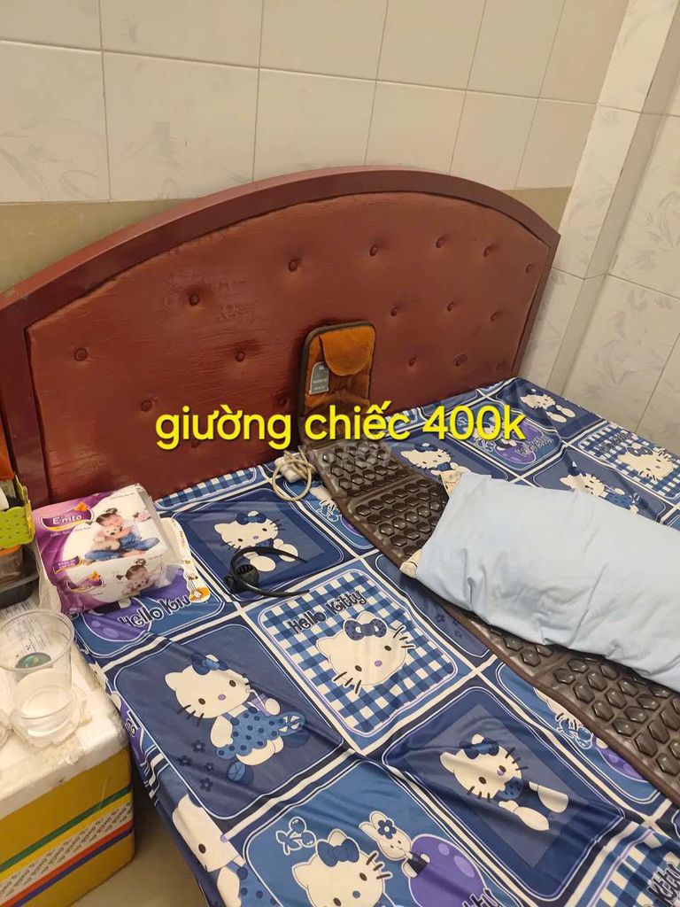 Giường sắt 1m4x2m. Mua bán Giường, chăn ga gối nệm tại Quận Bình Tân Tp Hồ Chí Minh được đăng bởi Kim Lân hình 1