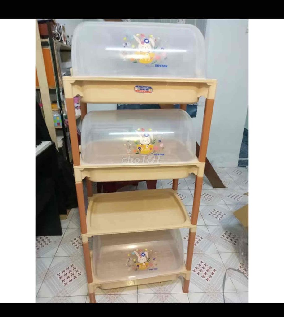 kệ chén có nắp đậy duy tân. Còn mới. Mua bán Tủ, kệ gia đình tại Quận Bình Thạnh Tp Hồ Chí Minh được đăng bởi Lê Nhi hình 1