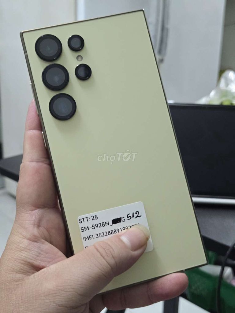 Samsung Galaxy S24 Ultra 12GB 512GB Vàng Hàn Quốc. Mua bán Điện thoại tại Thành phố Thủ Đức Tp Hồ Chí Minh được đăng bởi HỮU NGHỊ hình 1