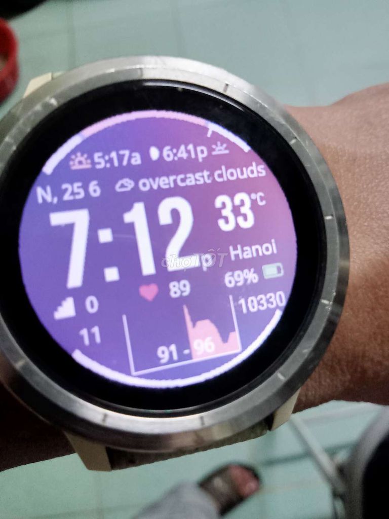 Garmin Venu 3 Vàng kem Theo dõi sức khỏe. Mua bán Thiết bị đeo thông minh tại Quận Hoàng Mai Hà Nội được đăng bởi Hoàng minh hình 1