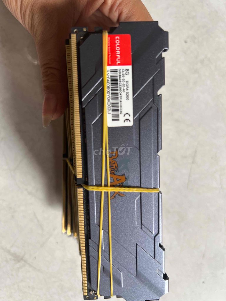 Ram DDR4 Colorful 8GB 3200Mhz (1x 8GB) Battle AX T