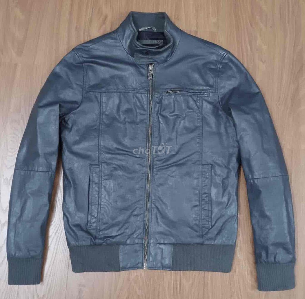 Áo khoác da Zara Man ghi đá xanh trẻ trung. Mua bán Quần áo tại Quận Hoàng Mai Hà Nội được đăng bởi namkhanh hình 1