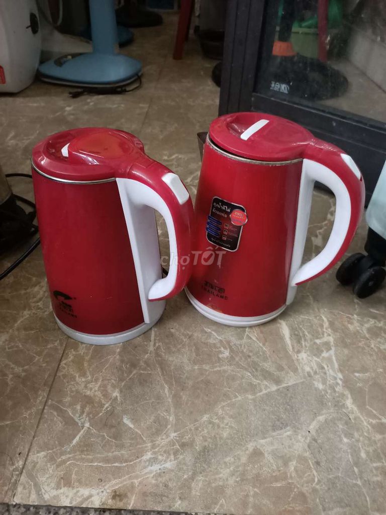 Ấm siêu tốc Jiplai TL 304 Đỏ. Mua bán Bếp, lò, đồ điện nhà bếp tại Quận Cẩm Lệ Đà Nẵng được đăng bởi Hoàng Tôn hình 1