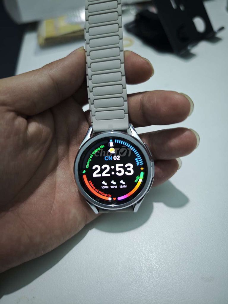 Samsung Watch 6 Classic 43mm Bạc Như mới. Mua bán Thiết bị đeo thông minh tại Quận Tân Phú Tp Hồ Chí Minh được đăng bởi Namanh Trần hình 1