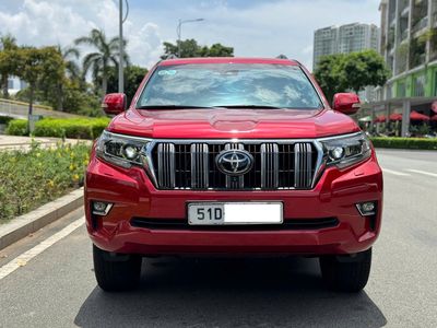 Toyota Prado VX 2.7L 2023, màu đỏ - 22,000 km.. Mua bán Ô tô tại Thành phố Thủ Đức Tp Hồ Chí Minh được đăng bởi Đức Tứ Bánh