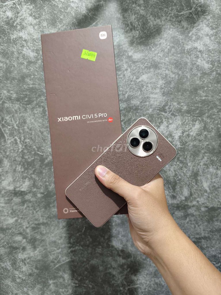 Xiaomi Civi 5 Pro 12/256Gb Snap 8S Gen 4 có GL. Mua bán Điện thoại tại Huyện Châu Thành Tiền Giang được đăng bởi Nguyễn Hữu Tuấn Thu cũ đổi mới hình 1