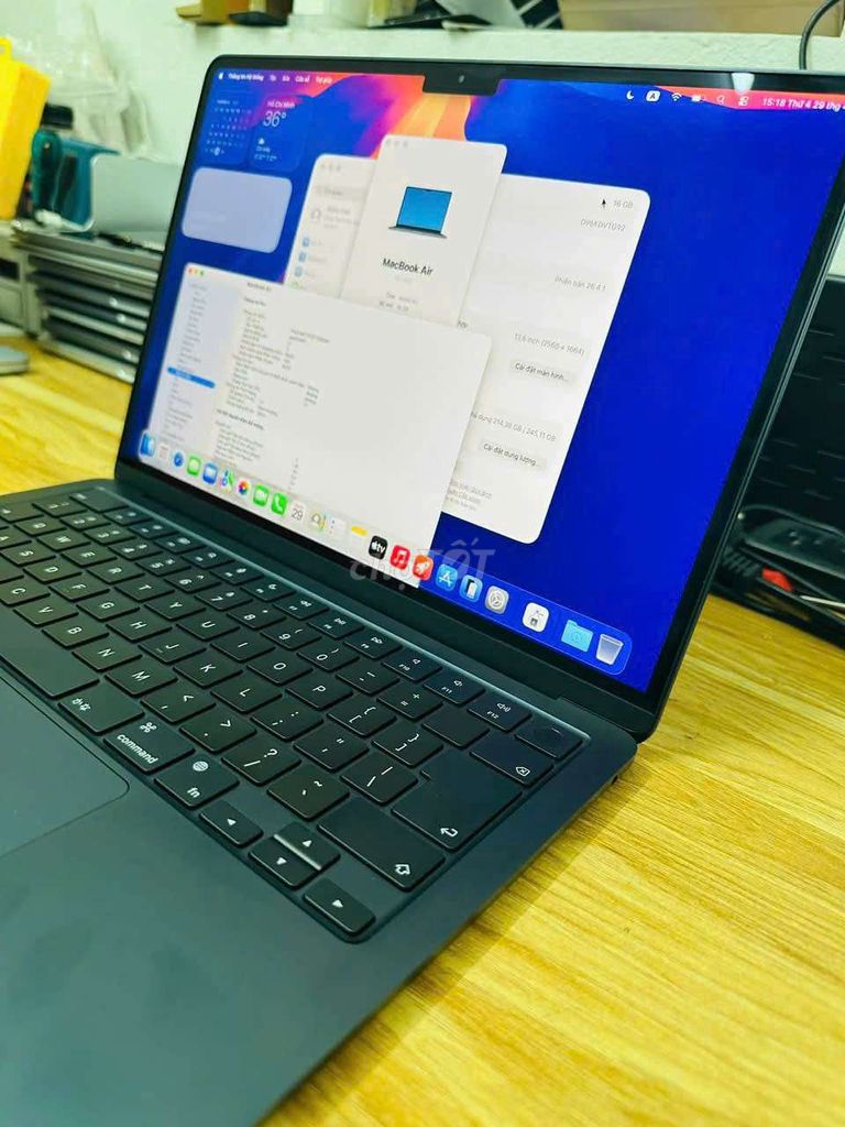 Apple Macbook Air M2 13 inch 16GB/256GB. Mua bán Laptop tại Quận Ba Đình Hà Nội được đăng bởi Minh Trang hình 1