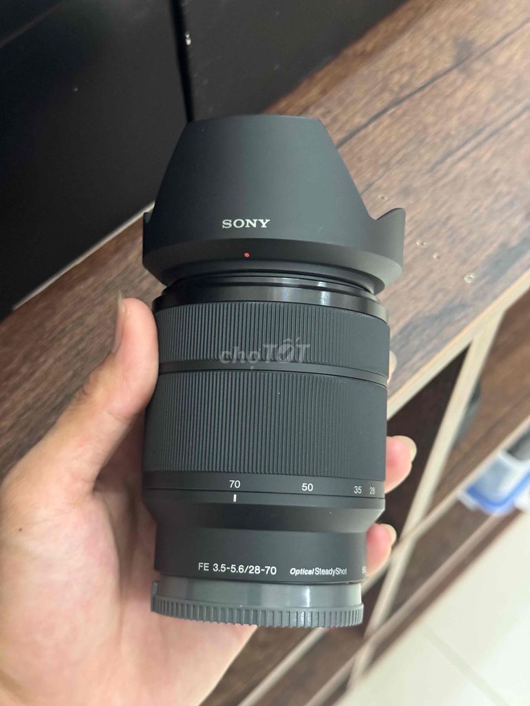 Ống kính máy ảnh Sony FE 28-70 Đen. Mua bán Máy ảnh, Máy quay tại Quận Thanh Khê Đà Nẵng được đăng bởi Sáng Phan Văn hình 1