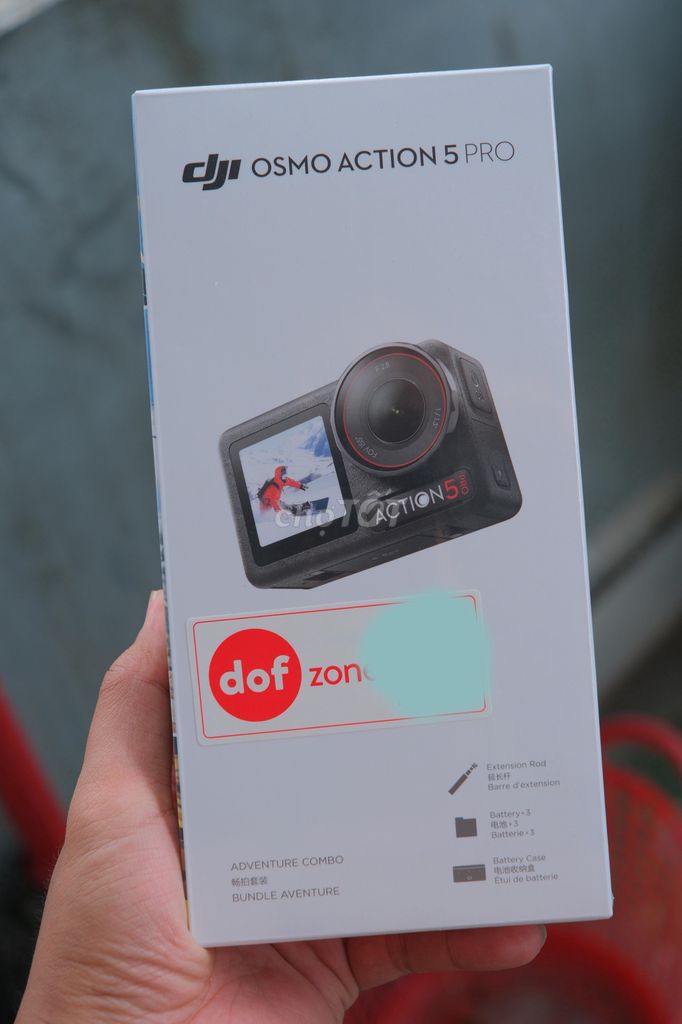 DJI Osmo Action 5 Pro Adventure Combo new 100%. Mua bán Máy ảnh, Máy quay tại Huyện Bình Chánh Tp Hồ Chí Minh được đăng bởi TRAN TAN hình 1
