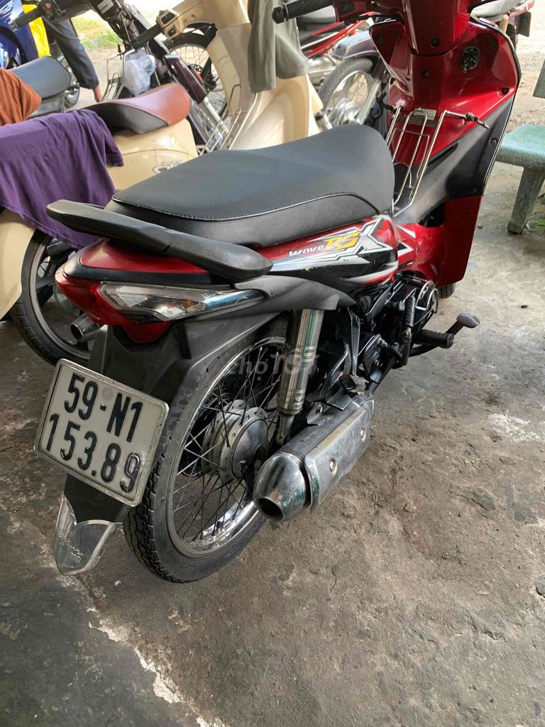 Honda Wave RSX Đỏ đen. Mua bán Xe máy tại Huyện Châu Thành Bến Tre được đăng bởi nguyen van trung hình 5