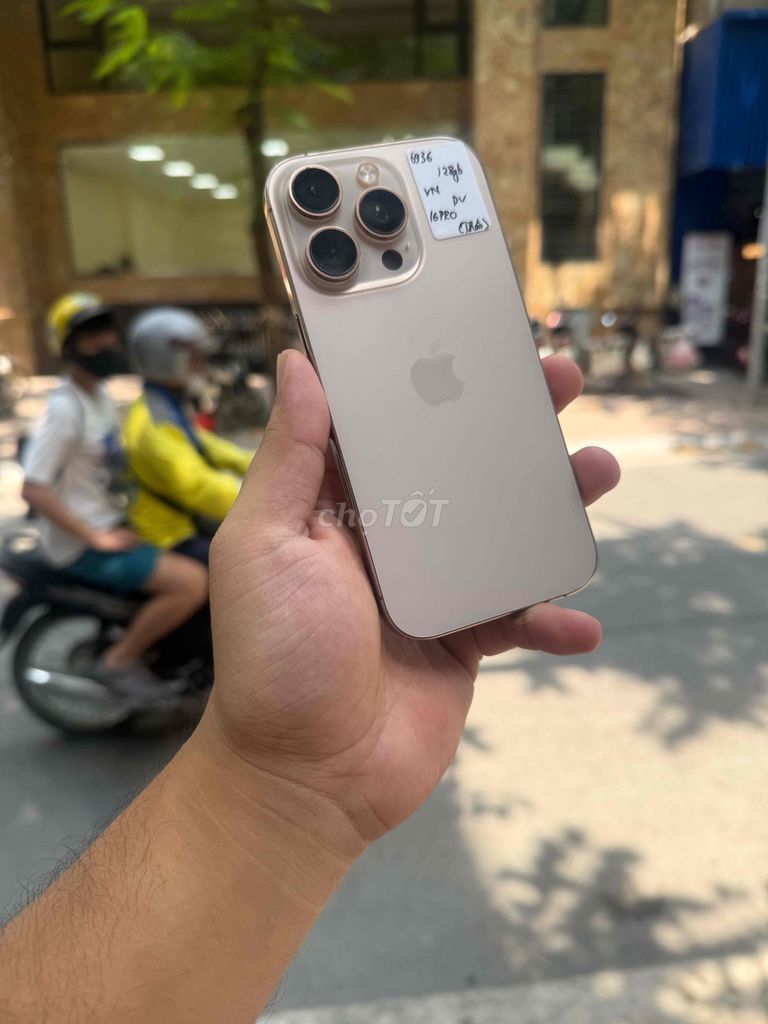 Apple iPhone 16 Pro 128GB Sa mạc VN/A. Zin áp. Mua bán Điện thoại tại Quận Đống Đa Hà Nội được đăng bởi Bùi Hiếu  H iStore hình 1