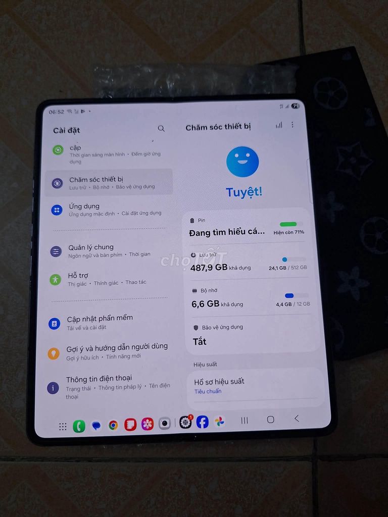 Samsung Z Fold 4 ram 12/512g /giao lưu. Mua bán Điện thoại tại Quận Tân Phú Tp Hồ Chí Minh được đăng bởi Johntran hình 1