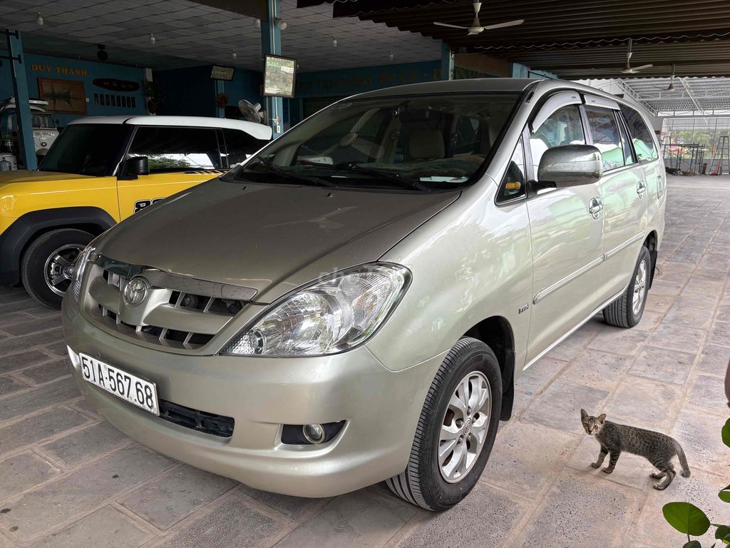 Toyota Innova 2007 G zin cọp, xe ông già chùm mềm. Mua bán Ô tô tại Thành phố Phan Thiết Bình Thuận được đăng bởi SANG hình 2