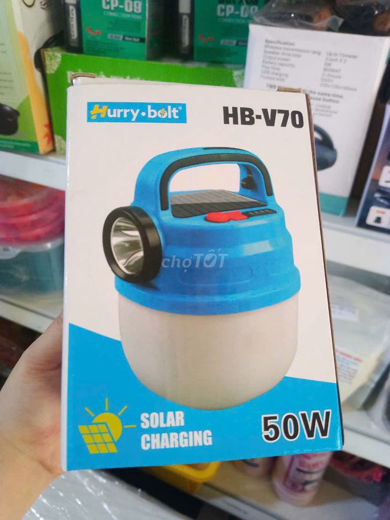 Bóng Đèn Tích Điện 50W Siêu Sáng, Bóng Đèn LED. Mua bán Đèn tại Quận Bình Tân Tp Hồ Chí Minh được đăng bởi BÁCH HOÁ XUÂN VƯƠNG  hình 1