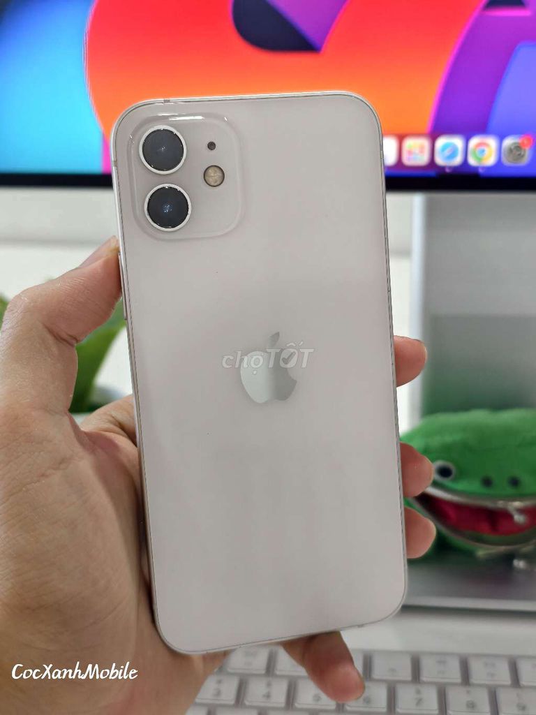Apple iPhone 12 64GB Trắng zin full chức năng. Mua bán Điện thoại tại Quận Liên Chiểu Đà Nẵng được đăng bởi Minh Hiệp CócXanhMobile hình 1