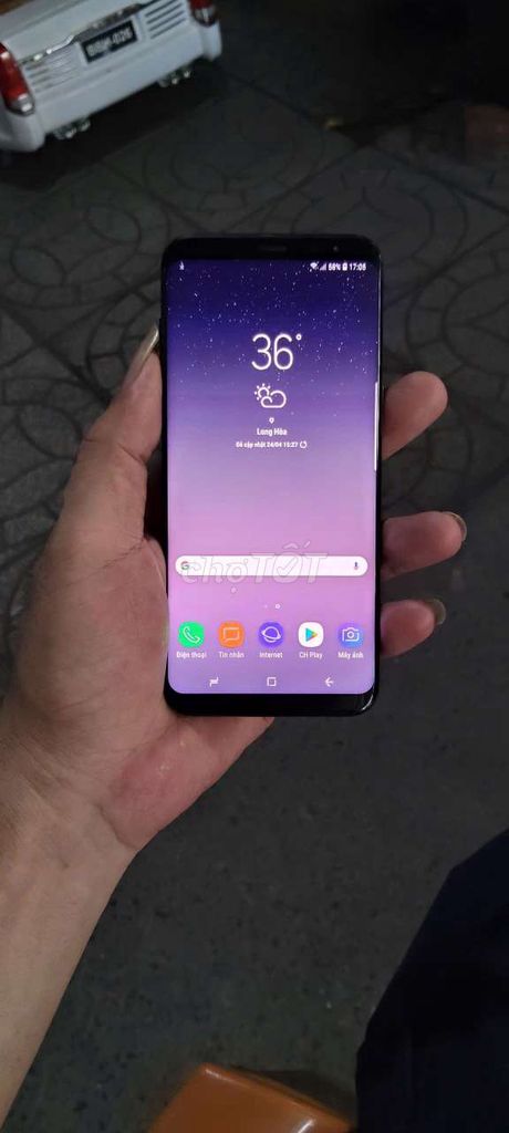 Samsung S8 Plus 4GB/64GB máy zin.màn hình lưu nhẹ . Mua bán Điện thoại tại Quận Bình Thuỷ Cần Thơ được đăng bởi cầu rạch súc 91b Nguyễn Văn Linh  hình 1
