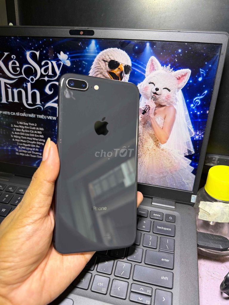 Apple iPhone 8 Plus 64GB Xám. Mua bán Điện thoại tại Quận Gò Vấp Tp Hồ Chí Minh được đăng bởi VT hình 1