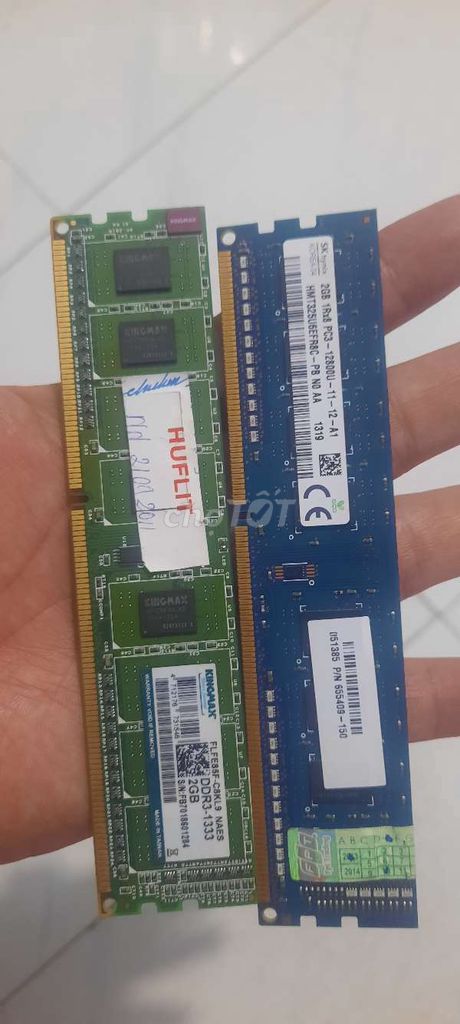 RAM DDR3 2GB máy tính bàn đang sử dụng tốt. Mua bán Linh kiện (RAM, Card...) tại Quận 12 Tp Hồ Chí Minh được đăng bởi Nội Thất Ngôi Nhà Xanh  hình 1