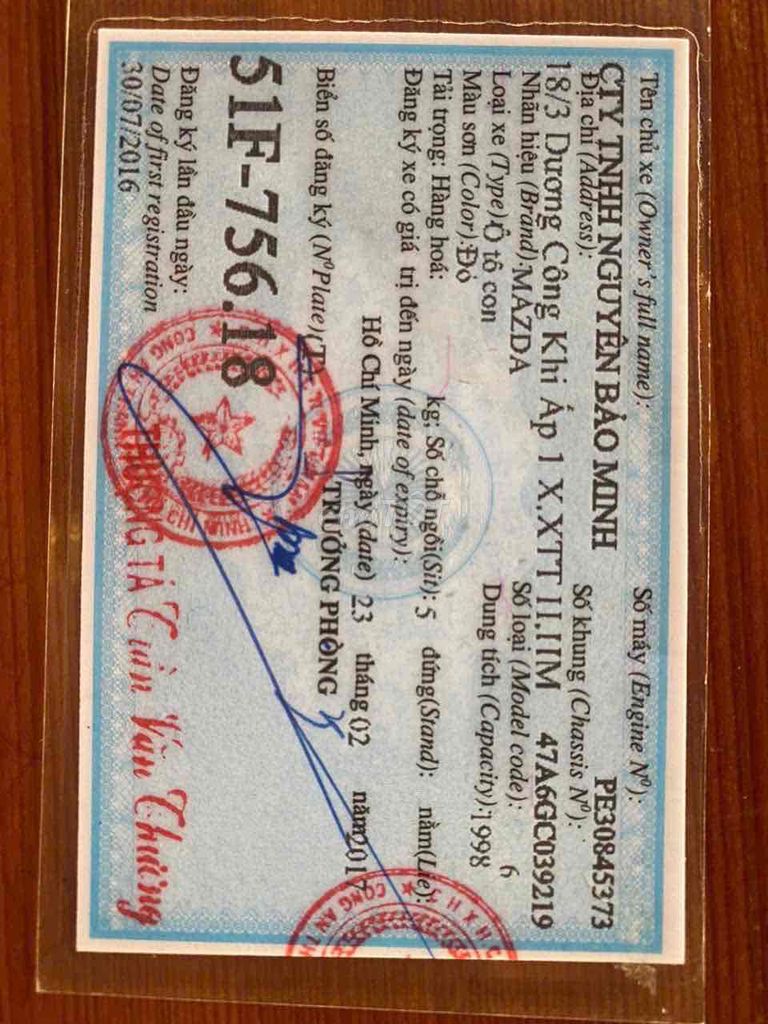 Mazda 6 2016 2.0 AT bstp. Mua bán Ô tô tại Quận Bình Tân Tp Hồ Chí Minh được đăng bởi Tần Nguyễn hình 3