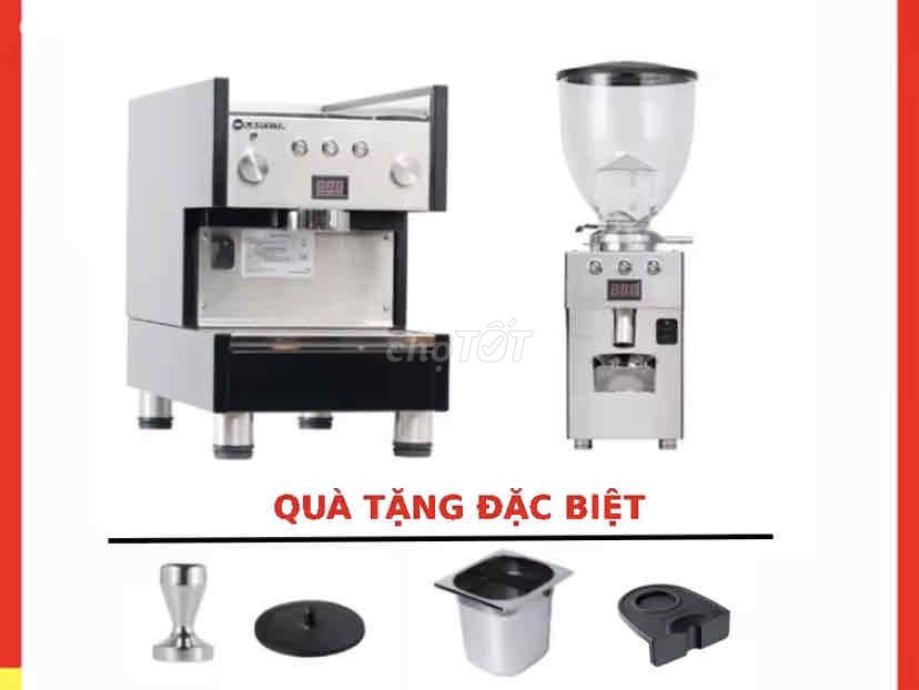 Bộ máy pha cà phê Lamvita Go + Máy xay Lamvita MX